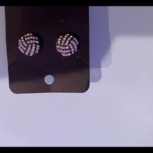 Volleyball earrings
